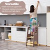 Toddler Standing Tower Adjustable Height - Super Stable Kids Kitchen Stool Helper - 3 Levels Adjustable Wooden Toddler Kitchen Stool - 3 of 4