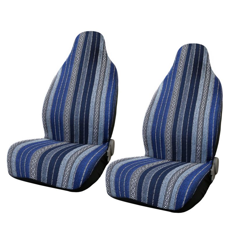 Unique Bargains Universal Car Colorful Blanket Bucket Seat Pad, 2 of 5