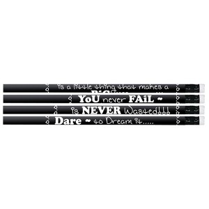 Musgrave Pencil Company Chalkboard Talk Motivational Pencil, Pack of 144 - 1 of 3