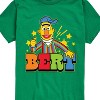 Boys' - Sesame Street - Bert Backwards Cap Short Sleeve Graphic T-Shirt - 2 of 4