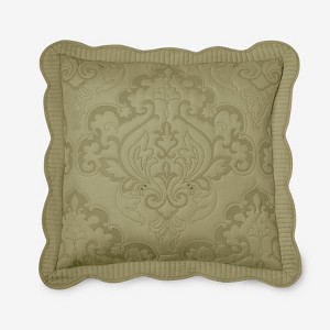 BrylaneHome Amelia Euro Sham - Euro, Sage - 1 of 3