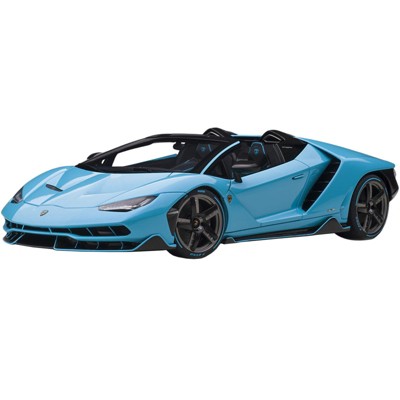 Lamborghini Centenario Roadster Blu Cepheus / Pearl Blue 1/18 Model Car by Autoart