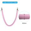Unique Bargains Hotel Adjustable Velvet Stanchion Rope with Snap Hook - 2 of 4