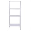 LunaLulinlk White Multifunctional Ladder Plant Planter Bookshelf Storage Rack - 4 of 4