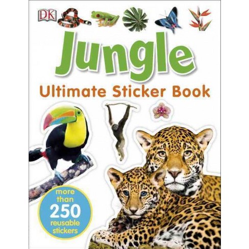 Ultimate Sticker Book: Jungle - by  DK (Paperback) - image 1 of 1