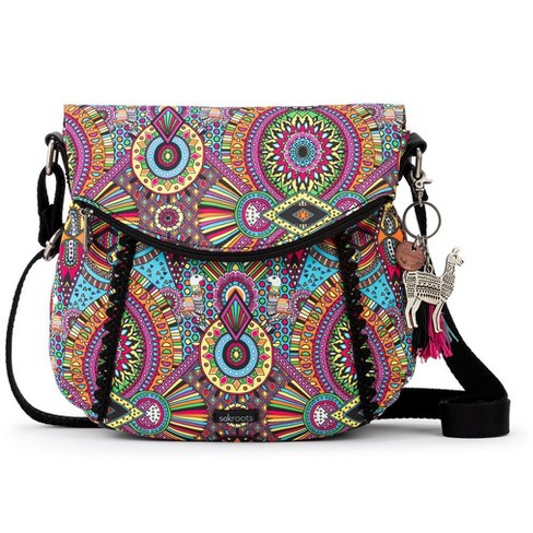 Sakroots Women s Artist Circle Crossbody Rainbow Wanderlust Target