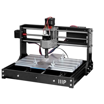 Photo 1 of Monoprice Benchtop CNC Router Kit, 3 Axis Engraving and Milling, For Soft Metals, Wood, Plastic, Acrylic, PVC and PCB to Create Crafted Products