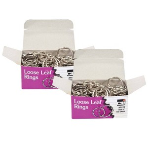 200ct 1" Loose Leaf Book Rings - Charles Leonard - 1 of 2