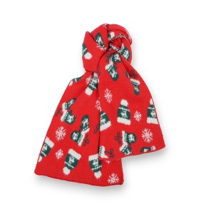 Anna-Kaci Women's Knitted Winter Scarf with Reindeer and Snowflake Holiday Pattern 66×12 Inches - 1 of 4