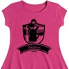 Girls' - Pokémon - Plaid Badge Fit & Flair Cap Sleeve Dress - 2 of 3