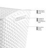 Y-Weave XL Curved Decorative Storage Basket - Brightroom™ - 4 of 4