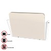 deflect-o Unbreakable Docupocket Single Pocket Wall File, Letter, Clear - image 2 of 4