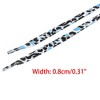 INSPIRE CHIC Sneakers Flat Animal Pattern Elastic Sports Shoelaces 2 Pairs - 3 of 4