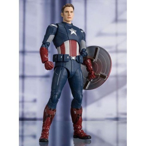 Captain America Cap vs Cap S.H. Figuarts | Bandai Tamashii Nations | Marvel Action figures - image 1 of 4