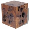 vidaXL Stools/Coffee Table Solid Teak - 3 of 4