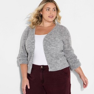 Women's V-Neck Cardigan - Wild Fable™ - 1 of 3