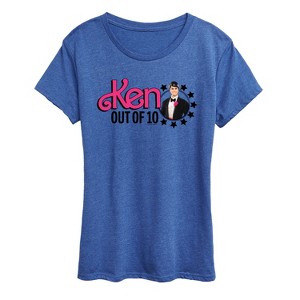 Women's - Barbie - Ken Out Of 10 Short Sleeve Graphic T-Shirt - 1 of 4