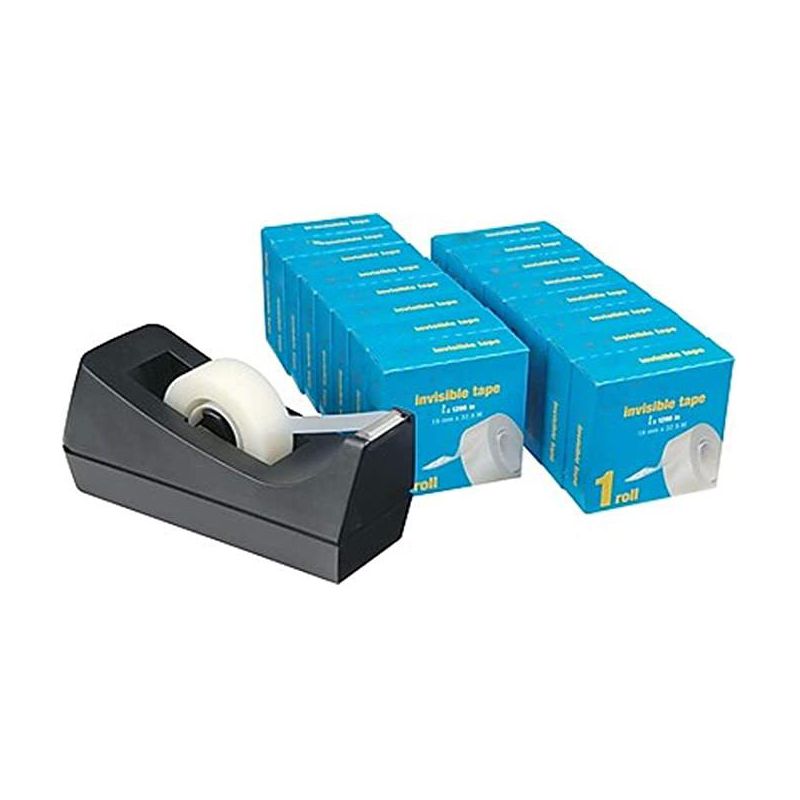 MyOfficeInnovations Value Pack w/ 16 rolls of tape and Dispenser 518718, 1 of 2