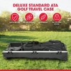 SKB Cases ATA Deluxe Standard Hard Plastic Interior Golf Bag Storage Traveling Case with Wheels and Reliable Secure Latches - 2 of 4
