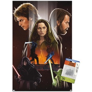 Trends International Star Wars: Revenge Of The Sith By Salvador Anguiano Unframed Wall Poster Prints - 1 of 4