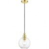 Livex Lighting Downtown 1 - Light Pendant in  Satin Brass - 4 of 4