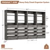 Aheaplus Closet System with 4 Drawers and Adjustable Shelves - 3 of 4