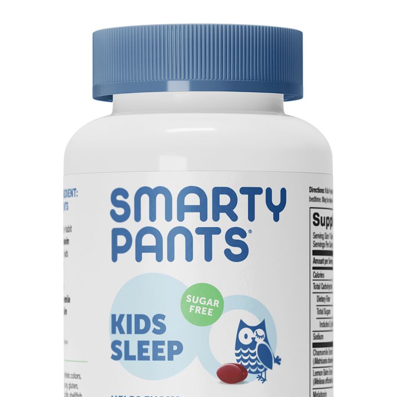 SmartyPants Sugar Free Kid&#39;s Vegan Sleep Gummy Vitamins with Melatonin - 25 ct, 1 of 7