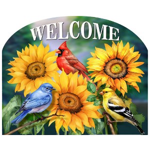 Briarwood Lane Summer Art Sign 8.25x10.25 Birds in the Garden For Summer Art Sign - 1 of 4