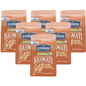 Lundberg Family Farms Sprouted Brown Basmati Rice - Case of 6/1 lb - 1 of 4