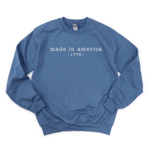Simply Sage Market Embroidered Made In America 1776 Sweatshirt - 1 of 4