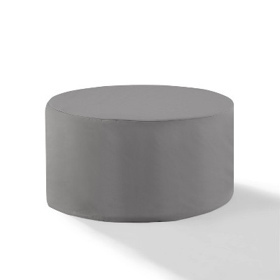 Outdoor Catalina Round Table Furniture Cover - Gray - Crosley