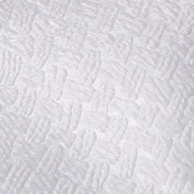 Lido Matte Embossed Blackout Grommet Curtain 38" x 95" White by Rt Designers Collection, 5 of 6