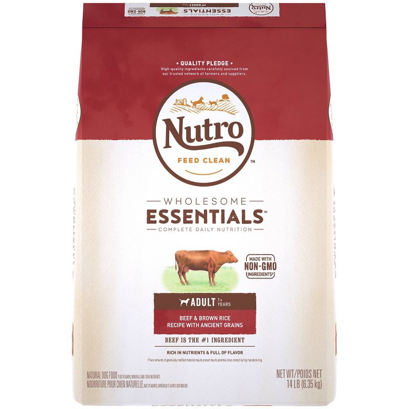 Nutro Natural Choice Beef & Brown Rice Adult Dry Dog Food, 1 of 6
