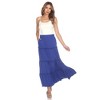 Whitemark Tiered Maxi Skirt - 4 of 4