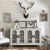 Lirago TV Stand for TV up to 65" Media Console White - 3 of 4