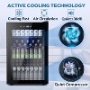 ZAFRO Beverage Refrigerator Cooler 4.4 Cu. Ft,145 Can Mini Fridge for Beer /Wine, with Adjustable Thermostat,Beverage Fridge for Bar/Home - 2 of 4