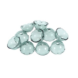 Unique Bargains Glass Jellyfish Beads, Glass Wind Bell Bead Caps - 1 of 4