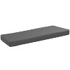 Indoor/Outdoor Patio Bench Foam Cushion 18" x 42" by Sweet Home Collection® - 3 of 3