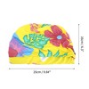 Unique Bargains Nylon Pleated Style Swimming Cap 1Pc - 4 of 4