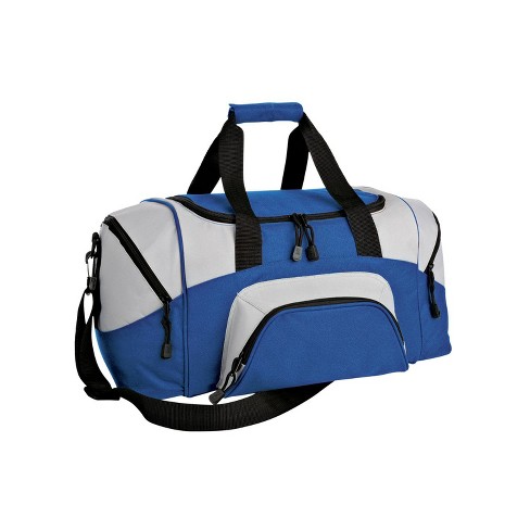 Port Authority Small Colorblock Sport Duffel - True Royal/grey : Target