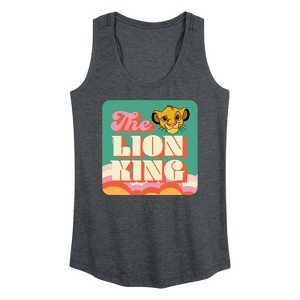 Women's - Disney - Retro Styled Graphic Racerback Tank - 1 of 4