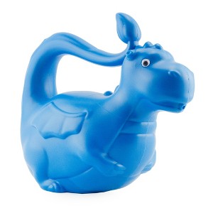 Esterno Kids’ Blue Dragon Watering Can; Fun Mini Dragon-Shaped Pot for Gardening - 1 of 4