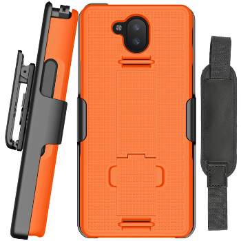 Nakedcellphone Case/Strap/Holster Clip Combo for Sonim XP10 (XP9900)