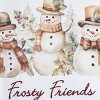 Park Designs Frosty Friends Forever Dishtowel Set Of 2 - 3 of 4