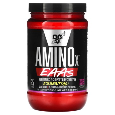 BSN AminoX, EAAs, Muscle Support & Recovery, Watermelon Smash, 13.2 oz (375 g)