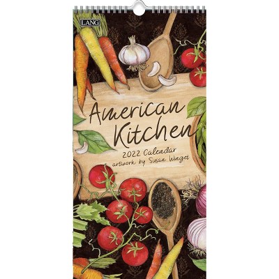 2022 Vertical Wall Calendar 7.75"x15.5" American Kitchen - Lang