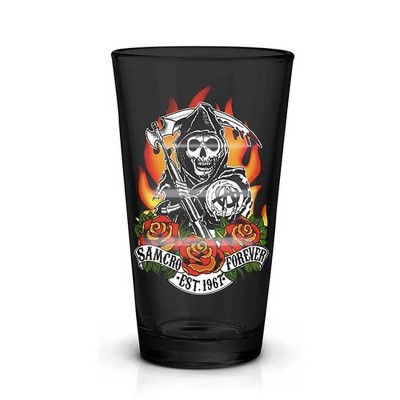 Just Funky Sons of Anarchy SAMCRO Forever 16oz Pint Glass