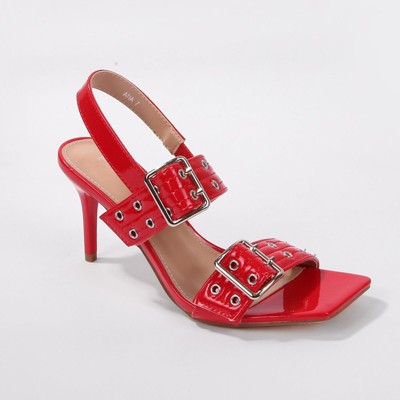 Berness Women's Ana Buckled Stiletto Heel Sandals