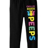 Bioworld Peeps Chillin' With My Peeps Youth Black Jogger Pants - 2 of 2