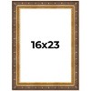 PosterPalooza | Museum Gold Picture Frame - UV Acrylic, Foam Board Backing, Hanging Hardware - 2 of 4